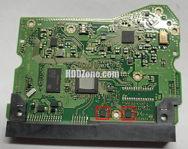 004-0A90601 Western DigitalのHDD基板