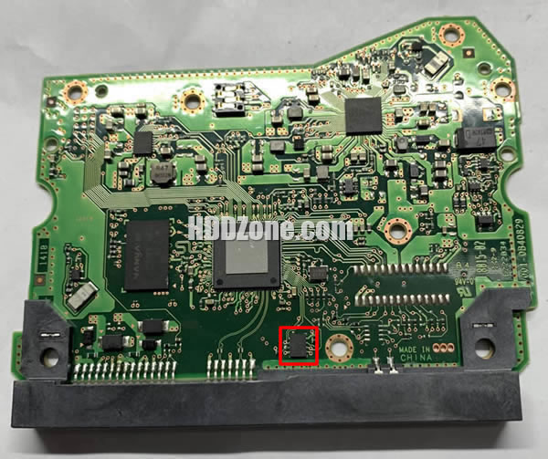 006-0B40829 Western DigitalのHDD基板