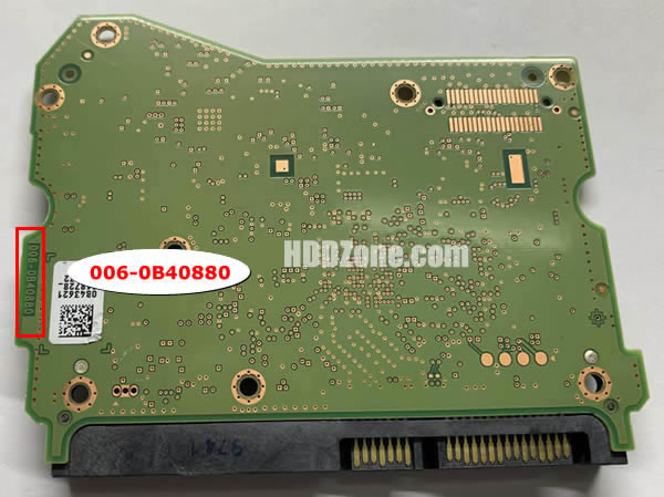 006-0B40880 Western DigitalのHDD基板