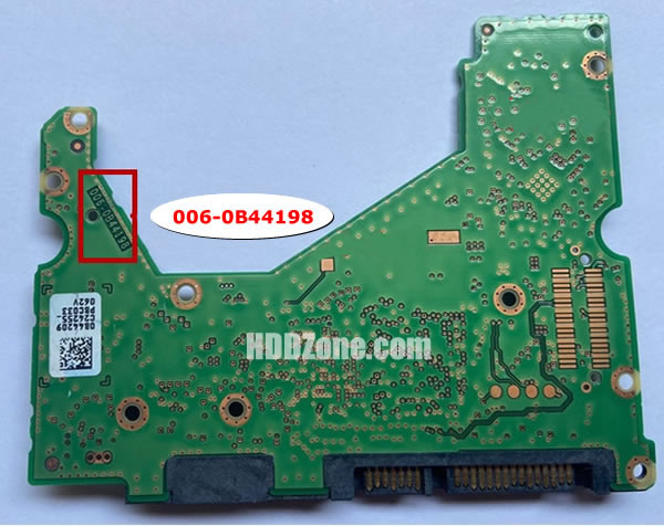 006-0B44198 Western DigitalのHDD基板