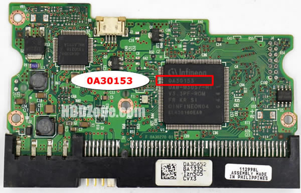 0A30153 日立(HITACHI)のHDD基板