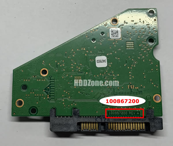 100867200 SeagateのHDD基板