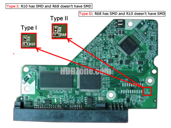 2060-701640-002 Western DigitalのHDD基板