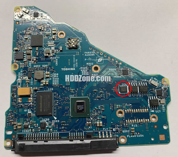 G4348A 東芝(TOSHIBA)のHDD基板